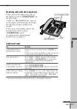 Предварительный просмотр 37 страницы Sony SPP-S2430 - Cordless Telephone Operating Instructions Manual