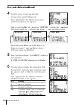 Предварительный просмотр 40 страницы Sony SPP-S2430 - Cordless Telephone Operating Instructions Manual