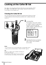 Предварительный просмотр 56 страницы Sony SPP-S2430 - Cordless Telephone Operating Instructions Manual