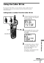 Предварительный просмотр 59 страницы Sony SPP-S2430 - Cordless Telephone Operating Instructions Manual