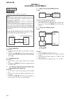 Предварительный просмотр 20 страницы Sony SPP-S2720 Service Manual