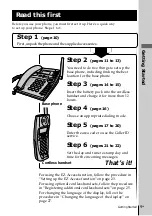 Предварительный просмотр 9 страницы Sony SPP-S2730 - Cordless Telephone Operating Instructions Manual