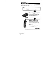 Предварительный просмотр 6 страницы Sony SPP-S9101 - Cordless Telephone Operating Instructions Manual