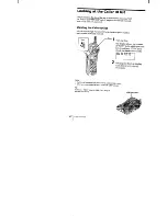 Предварительный просмотр 30 страницы Sony SPP-S9101 - Cordless Telephone Operating Instructions Manual