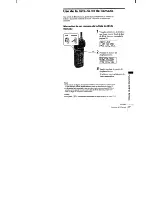 Предварительный просмотр 79 страницы Sony SPP-S9101 - Cordless Telephone Operating Instructions Manual