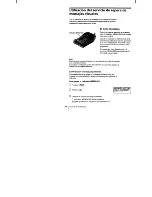 Предварительный просмотр 84 страницы Sony SPP-S9101 - Cordless Telephone Operating Instructions Manual