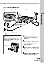 Предварительный просмотр 11 страницы Sony SPP-S9226 - Cordless Telephone Operating Instructions Manual