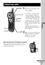 Предварительный просмотр 37 страницы Sony SPP-S9226 - Cordless Telephone Operating Instructions Manual