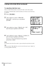 Предварительный просмотр 60 страницы Sony SPP-S9226 - Cordless Telephone Operating Instructions Manual