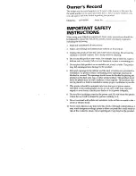 Preview for 3 page of Sony SPP-SS950 Operating Instructions Manual