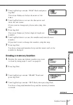 Предварительный просмотр 21 страницы Sony SPP-SS960 - Cordless 900 Mhz Telephone Operating Instructions Manual