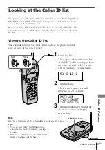 Предварительный просмотр 25 страницы Sony SPP-SS960 - Cordless 900 Mhz Telephone Operating Instructions Manual