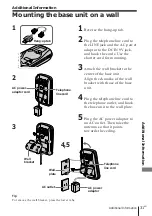 Предварительный просмотр 31 страницы Sony SPP-SS960 - Cordless 900 Mhz Telephone Operating Instructions Manual