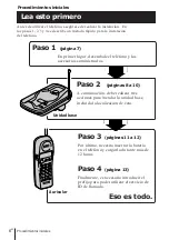 Предварительный просмотр 42 страницы Sony SPP-SS960 - Cordless 900 Mhz Telephone Operating Instructions Manual