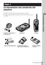 Предварительный просмотр 43 страницы Sony SPP-SS960 - Cordless 900 Mhz Telephone Operating Instructions Manual