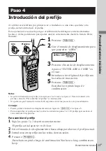 Предварительный просмотр 49 страницы Sony SPP-SS960 - Cordless 900 Mhz Telephone Operating Instructions Manual