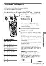 Предварительный просмотр 55 страницы Sony SPP-SS960 - Cordless 900 Mhz Telephone Operating Instructions Manual