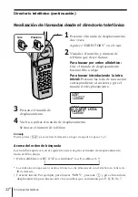 Предварительный просмотр 58 страницы Sony SPP-SS960 - Cordless 900 Mhz Telephone Operating Instructions Manual