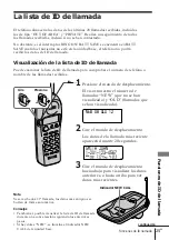 Предварительный просмотр 61 страницы Sony SPP-SS960 - Cordless 900 Mhz Telephone Operating Instructions Manual