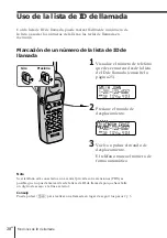 Предварительный просмотр 64 страницы Sony SPP-SS960 - Cordless 900 Mhz Telephone Operating Instructions Manual