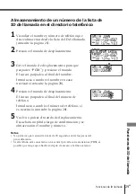 Предварительный просмотр 65 страницы Sony SPP-SS960 - Cordless 900 Mhz Telephone Operating Instructions Manual