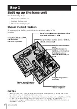 Предварительный просмотр 8 страницы Sony SPP-SS961 - Cordless Telephone Operating Instructions Manual