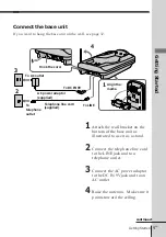 Предварительный просмотр 9 страницы Sony SPP-SS961 - Cordless Telephone Operating Instructions Manual