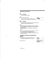 Preview for 24 page of Sony SPP-SS965 - Cordless Telephone Operating Instructions Manual