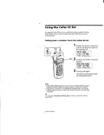 Предварительный просмотр 36 страницы Sony SPP-SS965 - Cordless Telephone Operating Instructions Manual