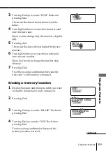 Preview for 25 page of Sony SPP-SS966 - 900 Mhz Cordless Telephone Operating Instructions Manual