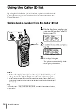 Preview for 36 page of Sony SPP-SS966 - 900 Mhz Cordless Telephone Operating Instructions Manual