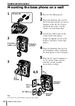 Preview for 40 page of Sony SPP-SS966 - 900 Mhz Cordless Telephone Operating Instructions Manual