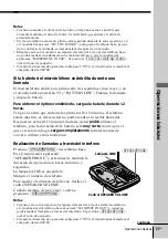 Preview for 61 page of Sony SPP-SS966 - 900 Mhz Cordless Telephone Operating Instructions Manual