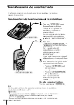 Preview for 76 page of Sony SPP-SS966 - 900 Mhz Cordless Telephone Operating Instructions Manual