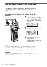 Preview for 82 page of Sony SPP-SS966 - 900 Mhz Cordless Telephone Operating Instructions Manual