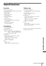 Preview for 91 page of Sony SPP-SS966 - 900 Mhz Cordless Telephone Operating Instructions Manual