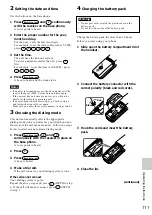 Предварительный просмотр 111 страницы Sony SPP-VT11 Operating Instructions Manual