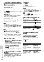 Предварительный просмотр 118 страницы Sony SPP-VT11 Operating Instructions Manual