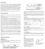 Preview for 2 page of Sony SRF-A100 Operating Instructions Manual