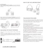 Preview for 6 page of Sony SRF-A100 Operating Instructions Manual