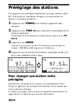 Предварительный просмотр 52 страницы Sony SRF-DR2000 Operating Instructions Manual