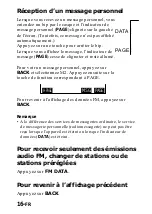 Предварительный просмотр 58 страницы Sony SRF-DR2000 Operating Instructions Manual