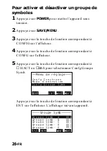 Предварительный просмотр 68 страницы Sony SRF-DR2000 Operating Instructions Manual