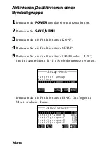 Предварительный просмотр 110 страницы Sony SRF-DR2000 Operating Instructions Manual