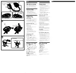 Preview for 2 page of Sony SRF-H5 Marketing Operating Instructions