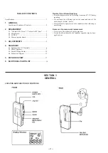 Предварительный просмотр 2 страницы Sony SRF-M55 Service Manual