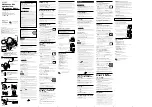 Preview for 1 page of Sony SRF-MQ11 - Walkman Digital Tuning FM Ear Clip Headphone Radio Operating Instructions