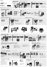 Preview for 1 page of Sony SRF-V1BT Operating Instructions