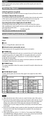 Preview for 3 page of Sony SRG-120DU User Manual