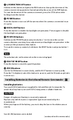 Preview for 5 page of Sony SRG-120DU User Manual